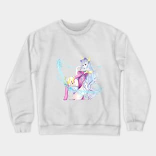 Tabaraki Anime Girl magic archer Crewneck Sweatshirt